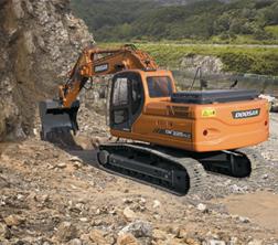 क्रॉलर एक्सकेवेटर Doosan DX 225 N LC