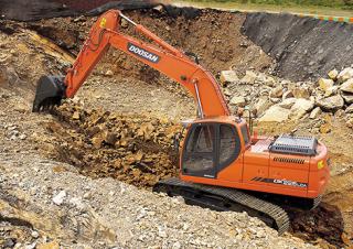 क्रॉलर एक्सकेवेटर Doosan DX 225LC-3