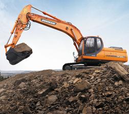 क्रॉलर एक्सकेवेटर Doosan DX 255 N LC