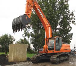 क्रॉलर एक्सकेवेटर Doosan DX 255 N LC