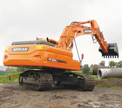 क्रॉलर एक्सकेवेटर Doosan DX 255 N LC
