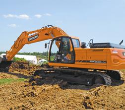 इलेक्ट्रिक क्रॉलर एक्सकेवेटर Doosan DX 300 N LC