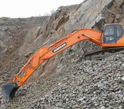 इलेक्ट्रिक क्रॉलर एक्सकेवेटर Doosan DX 300 N LC