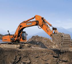 क्रॉलर एक्सकेवेटर Doosan DX 340 N LC