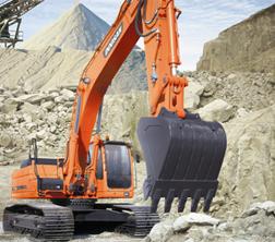 क्रॉलर एक्सकेवेटर Doosan DX 340 N LC