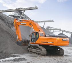 क्रॉलर एक्सकेवेटर Doosan DX 480 LC