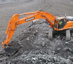 क्रॉलर एक्सकेवेटर Doosan DX 480 LC