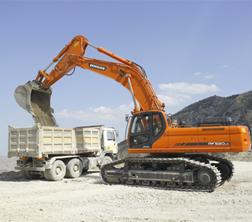 क्रॉलर एक्सकेवेटर Doosan DX 520 LC