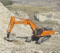 क्रॉलर एक्सकेवेटर Doosan DX 520 LC
