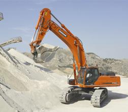 क्रॉलर एक्सकेवेटर Doosan DX 520 LC
