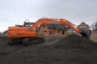 क्रॉलर एक्सकेवेटर Doosan DX140LC-3