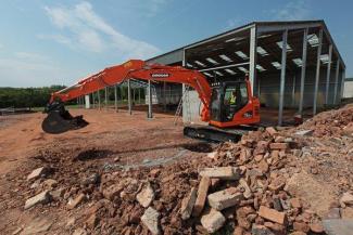 क्रॉलर एक्सकेवेटर Doosan DX140LCR-3