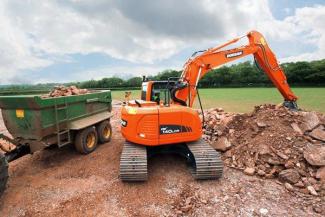 क्रॉलर एक्सकेवेटर Doosan DX140LCR-3