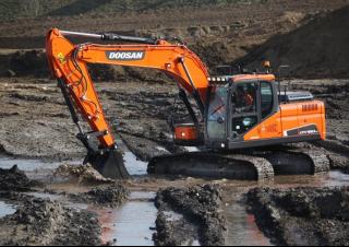 क्रॉलर एक्सकेवेटर Doosan DX180LC-5