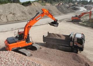 क्रॉलर एक्सकेवेटर Doosan DX235LC-5