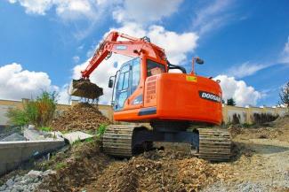 क्रॉलर एक्सकेवेटर Doosan DX235LCR