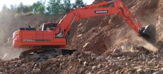 क्रॉलर एक्सकेवेटर Doosan DX235NLC
