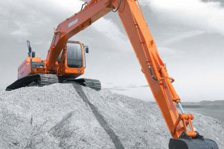 क्रॉलर एक्सकेवेटर Doosan DX255LC SLR