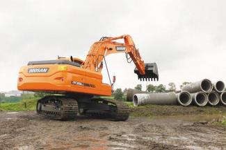 क्रॉलर एक्सकेवेटर Doosan DX255NLC-3