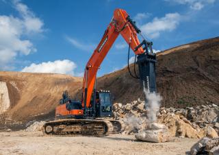 इलेक्ट्रिक क्रॉलर एक्सकेवेटर Doosan DX300LC-5
