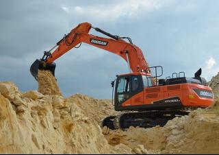 इलेक्ट्रिक क्रॉलर एक्सकेवेटर Doosan DX300LC-5 SLR