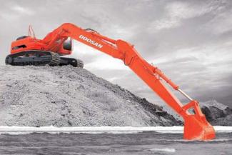 इलेक्ट्रिक क्रॉलर एक्सकेवेटर Doosan DX300LC SLR