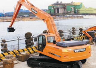 इलेक्ट्रिक क्रॉलर एक्सकेवेटर Doosan DX300LC SLR