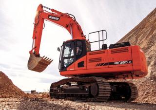 क्रॉलर एक्सकेवेटर Doosan DX350LC-5