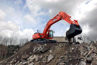 क्रॉलर एक्सकेवेटर Doosan DX380LC-3