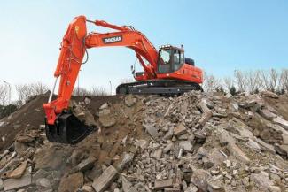 क्रॉलर एक्सकेवेटर Doosan DX420NLC-3