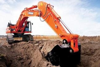 क्रॉलर एक्सकेवेटर Doosan DX490NLC-3