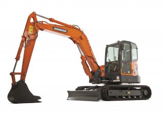 क्रॉलर एक्सकेवेटर Doosan DX85R-3