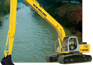 क्रॉलर एक्सकेवेटर New Holland E 215 LCM