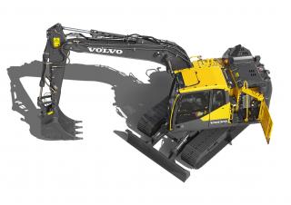 क्रॉलर एक्सकेवेटर Volvo EC140ELM