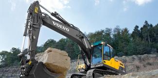 क्रॉलर एक्सकेवेटर Volvo EC235DNL