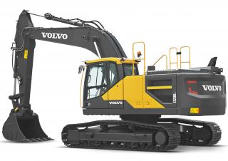 क्रॉलर एक्सकेवेटर Volvo EC250ELR