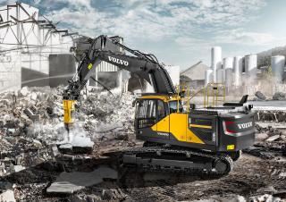 क्रॉलर एक्सकेवेटर Volvo EC300ENL