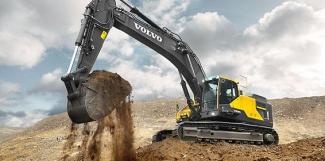 क्रॉलर एक्सकेवेटर Volvo EC480EL
