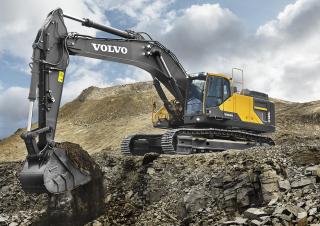 क्रॉलर एक्सकेवेटर Volvo EC480EL