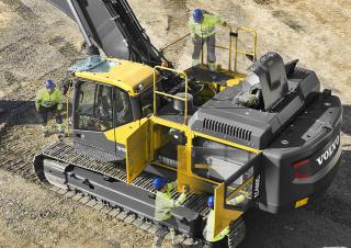 क्रॉलर एक्सकेवेटर Volvo EC480EL