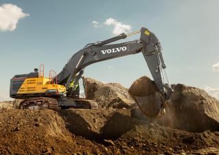 क्रॉलर एक्सकेवेटर Volvo EC750E