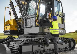 क्रॉलर एक्सकेवेटर Volvo ECR145EL