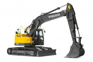 क्रॉलर एक्सकेवेटर Volvo ECR235DL