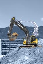 क्रॉलर एक्सकेवेटर Volvo ECR235DL