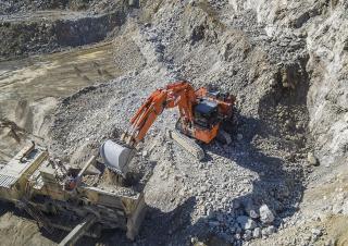 क्रॉलर एक्सकेवेटर Hitachi EX 1900-6