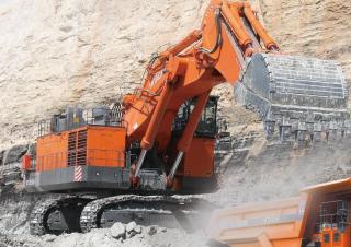 क्रॉलर एक्सकेवेटर Hitachi EX 5500-5