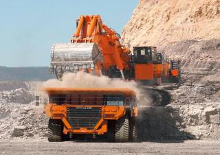 क्रॉलर एक्सकेवेटर Hitachi EX 5500-5
