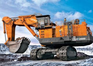 क्रॉलर एक्सकेवेटर Hitachi EX 5600-6