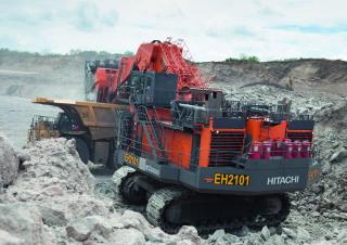 क्रॉलर एक्सकेवेटर Hitachi EX 8000-6