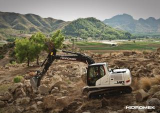 क्रॉलर एक्सकेवेटर Hidromek HMK 140 LC